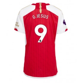 Arsenal Gabriel Jesus #9 Hemmakläder Dam 2023-24 Kortärmad